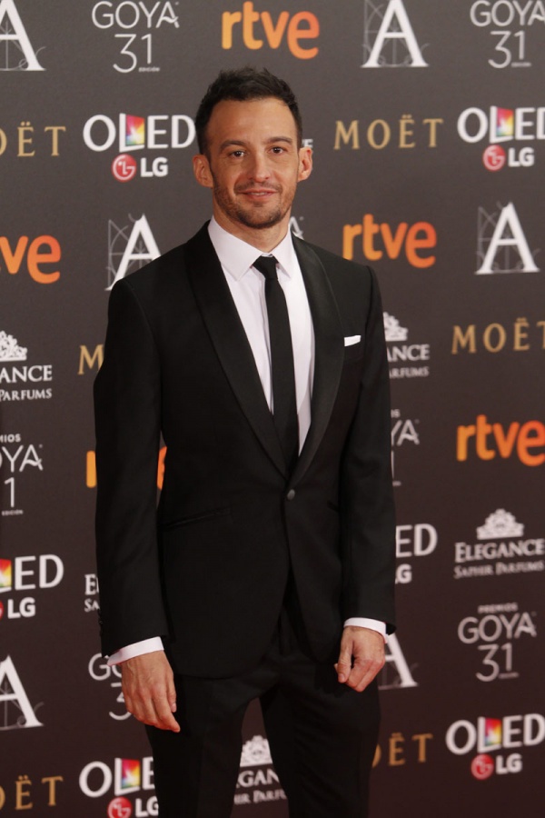 Alejandro Amenavar, en los Premios Goya 2017