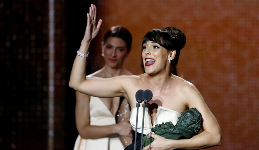 Belén Cuesta, ganadora del premio a mejor actriz protagonista en los Goya 2020