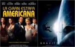 'La gran estafa americana' y 'Gravity', grandes favoritas de los Oscar