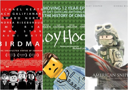 Las películas nominadas al Oscar, en versión LEGO