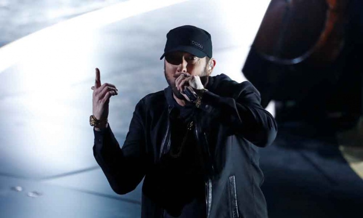 Así ha sido la actuación de Eminem en la gala de los Oscar 2020