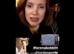 El divertido guiño de Jessica Chastain a Terelu Campos en los Oscars 2019